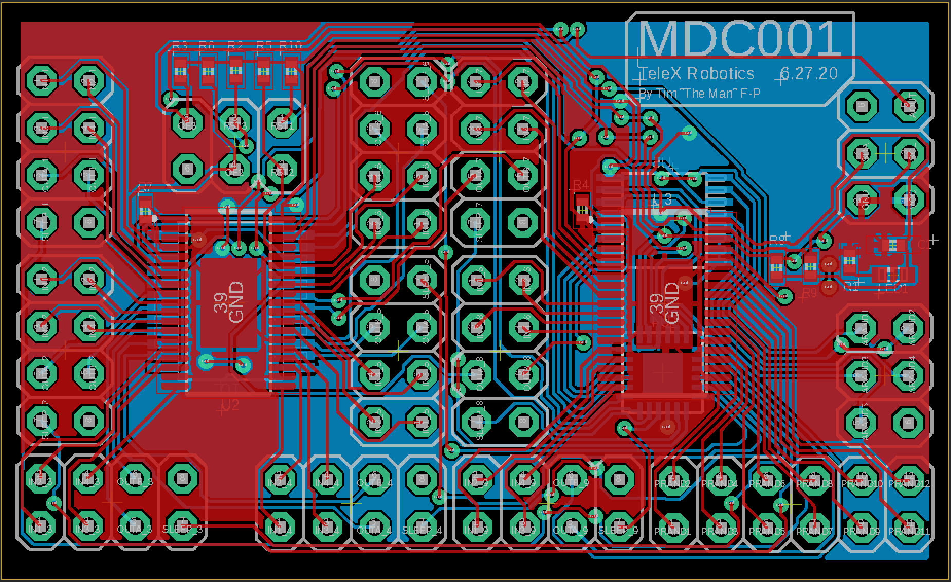 Motor driver controller version 001